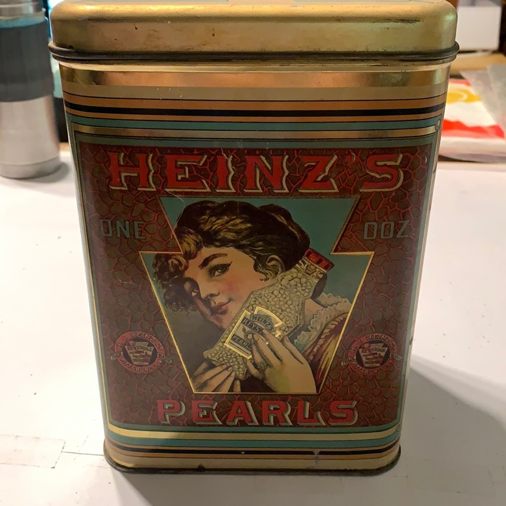 Vintage Heinz’s Pearls Cannister